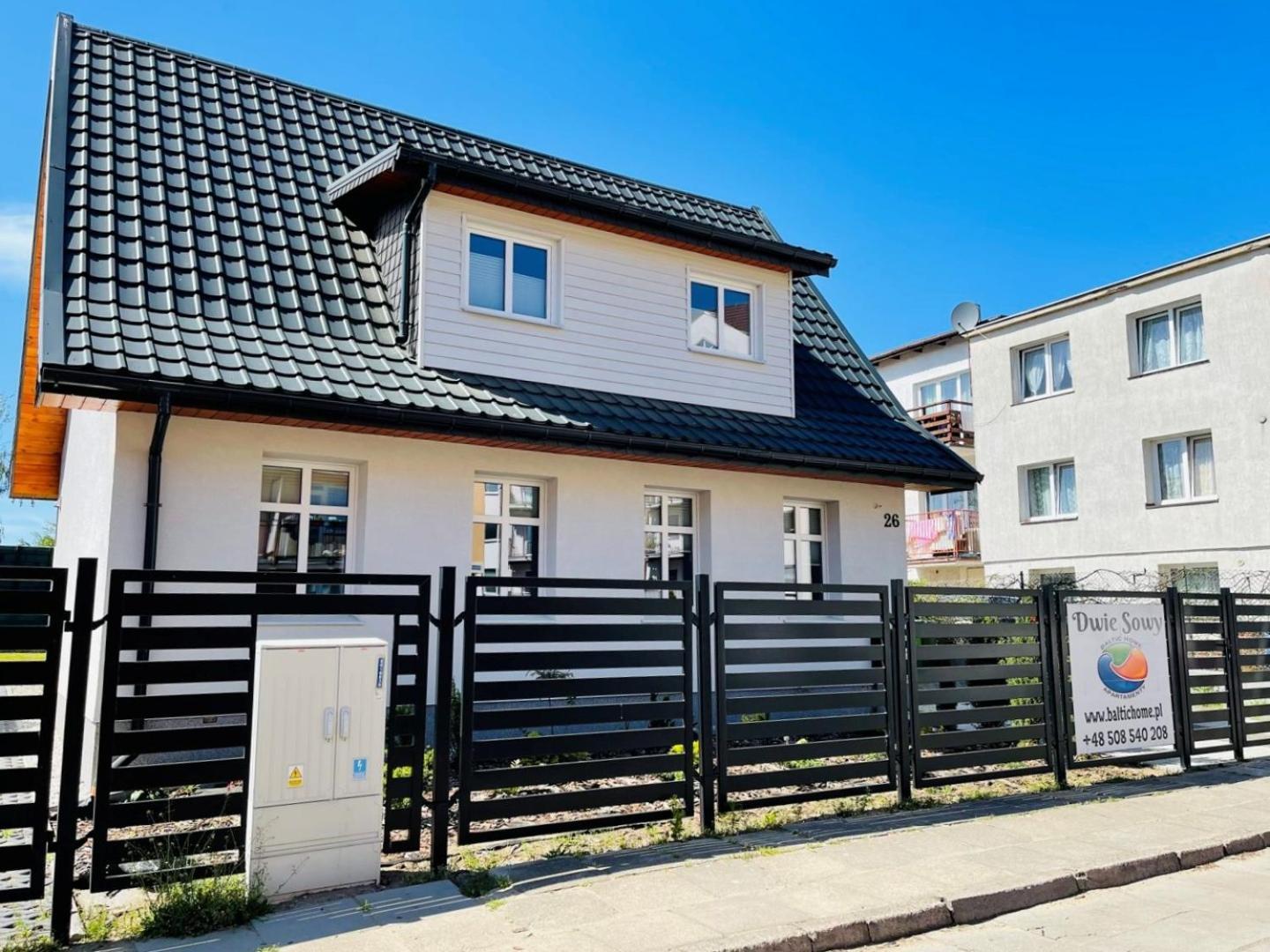 Dwie Sowy By Baltic Home Miedzyzdroje Eksteriør billede